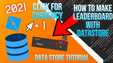 HOW To Make Leaderboard With DATA STORE! | Roblox Studio Tutorial 2021