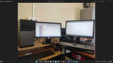 A view of the real-time simulation setup