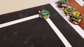 MicroMouse White Line Program 1 test 1