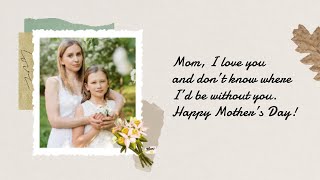 Free Mother's Day Letter Video Template (Customizable) - FlexClip screenshot 2