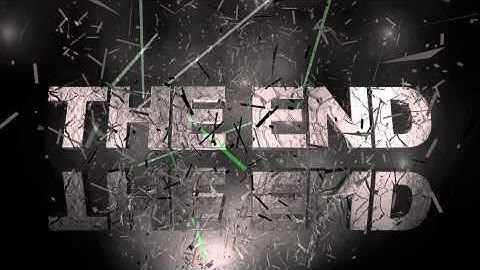 60FPS 4K THE END Crack Bullet Time Laser Explosion Title AA VFX