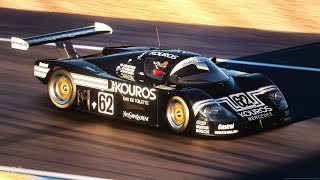 Gran Turismo 7 Having fun with Mercedes C9 Kouros Racing Le Mans