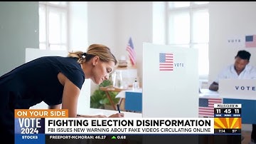 FBI waarschuwt opnieuw voor nep-verkiezingsvideo