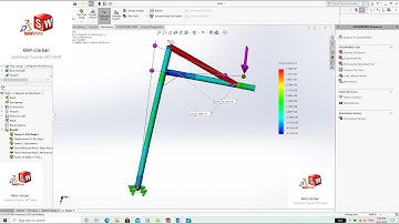 SOLIDWORK 2018: NO: 09. Tính lực cho 3 dạng chi tiết cơ bản ( SHELL, BEAM, BODY). Dạng phức tạp