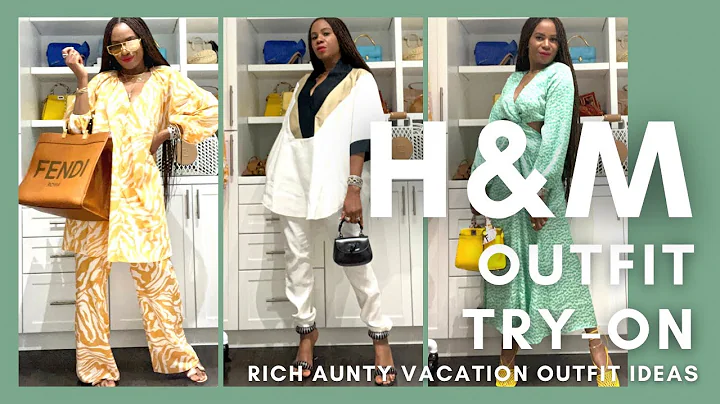 H&M HAUL  VACATION CHIC VIBES | *NEW-IN ITEMS* | AWED BY MONICA