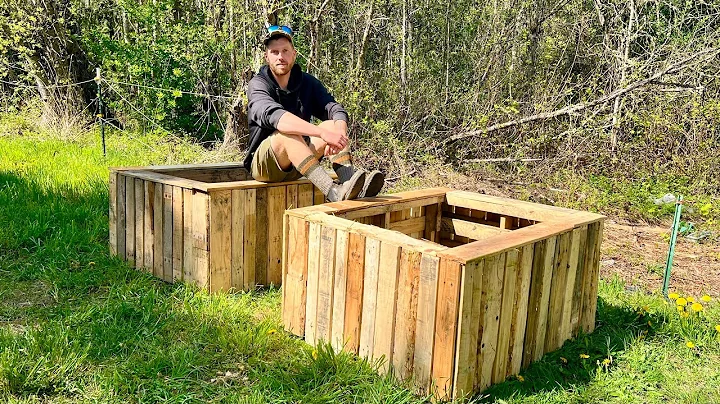 How to build pallet garden beds | Cheap and Easy DIY