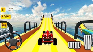 Formula Car Racing Simulator #12 - Impossible Mega Ramp Mobile Game Android IOS Gameplay