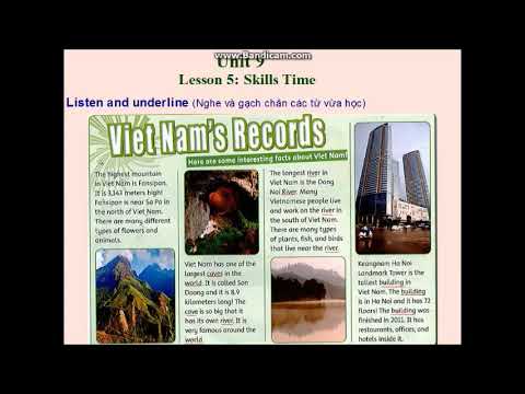TUẦN 24 - Tiếng Anh Lớp 4 (Unit 9 - Lesson 5 + 6)