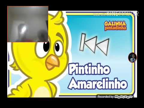 Coloquei galinha pintadinha de trás pra frente😱 (leiam a discrição) 