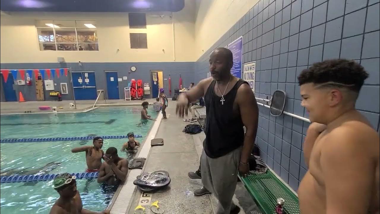 Freestyle Swimming Drill/ Zipper Drill explained during practice. YouTube