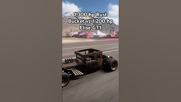 🪣 1,300 hp Rust Bucket vs 1,200 Elise GT1 #car #forzahorizon5 #fh5 #gaming