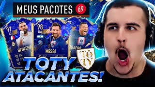 O TOTY CHEGOU!! MEGA PACK OPENING NO INÍCIO DO EVENTO NO BANQUETA FC!!