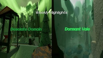 Roblox: Flood Escape 2 || Desolate Domain and Dormant Vale (Weekly Highlight)
