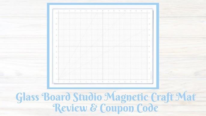 Luxe Magnetic Glass Craft Mat Bundle 