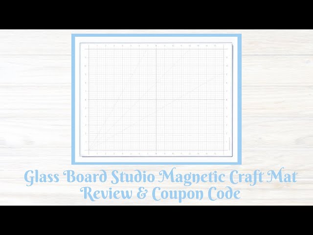 12 Things I Love About My Glassboard Studio Magnetic Glass Craft Mat & An  Exclusive Discount Code — Sprinkled With Glitter