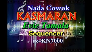 Evie Tamala - Kasmaran Remix || Nada Cowok [karaoke] || sx-KN7000
