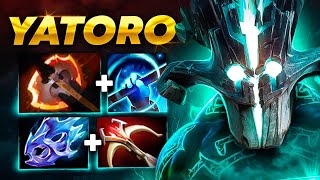 картинка: ЯТОРО на ДЖАГГЕРНАУТЕ 🔥 ТОП 1 Мира JUGGERNAUT Yatoro Dota 2