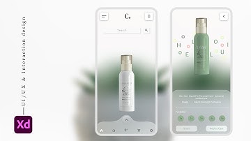 E-Commerce App Design in Adobe Xd (Wireframe/mockup + Prototype )