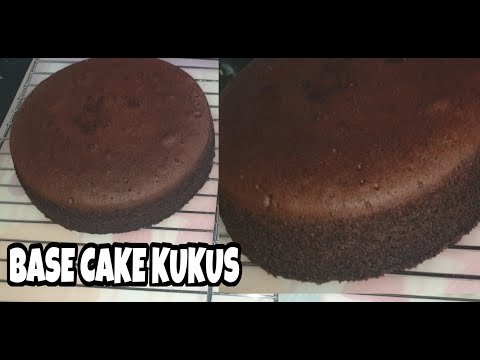 Resep Basecake Coklat Kukus untuk Kue Ulang tahun, Blackforest, Brownies atau cake potong