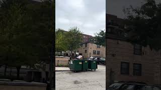 Celebrity Deep inside Cabrini green projects Chicago. Profile