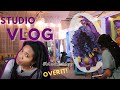 🎨VLOG: So over holiday ads 😒pouring paint, packaging perks, and chatty patty 💘