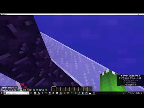 Exiting a nether portal with no portal