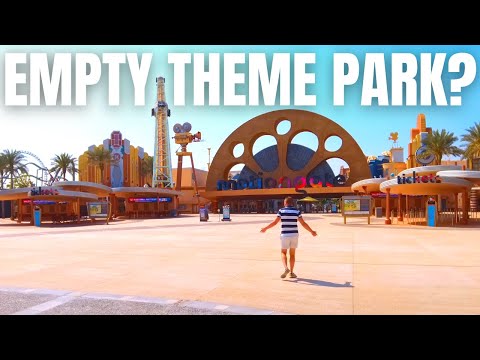 I Visit A Empty Theme Park In Dubai! – Where Is Everyone?