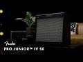 Exploring the Pro Junior IV SE | Fender Amplifiers | Fender