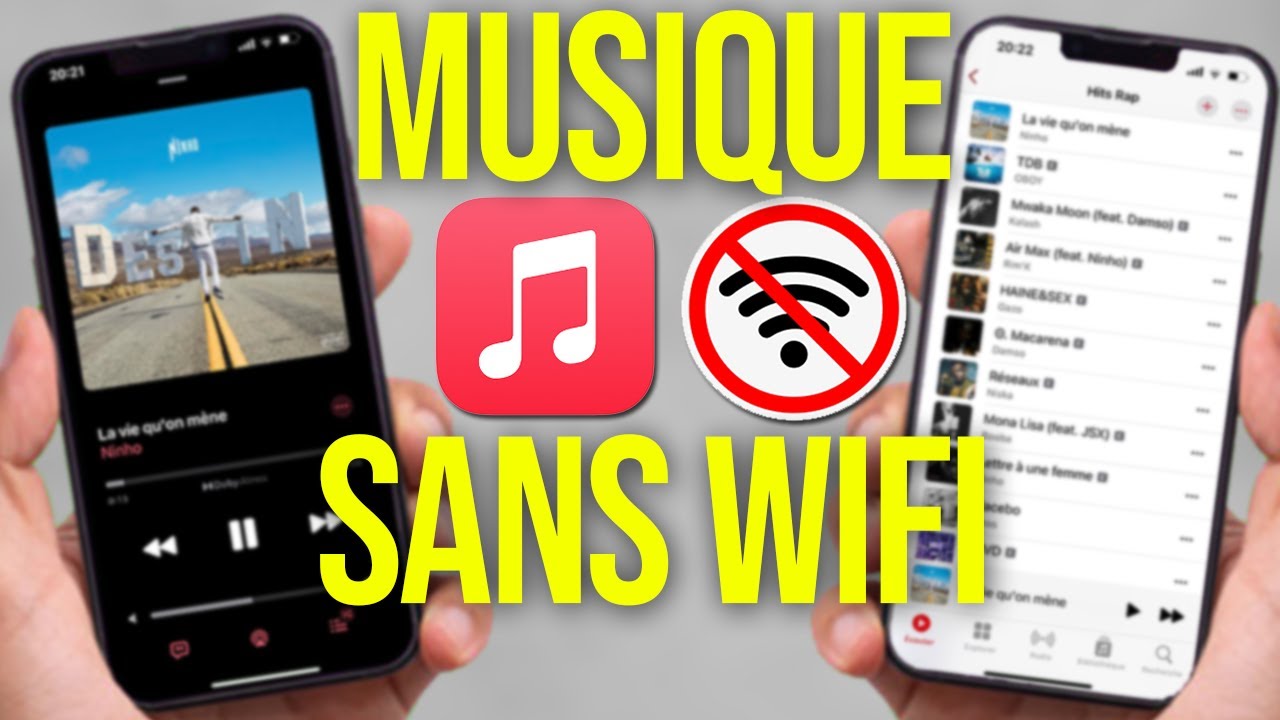 LA MEILLEURE APPLI GRATUITE POUR COUTER DE LA MUSIQUE SANS CONNEXION SUR IPHONE