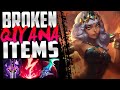 Qiyana with new items is broken!