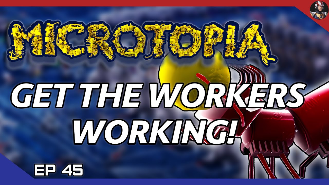 Microtopia (Electrical Factorio) | Get The Workers Working! | EP.45