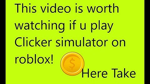 Roblox Clicker Simulator Hatching (Giveaway!)