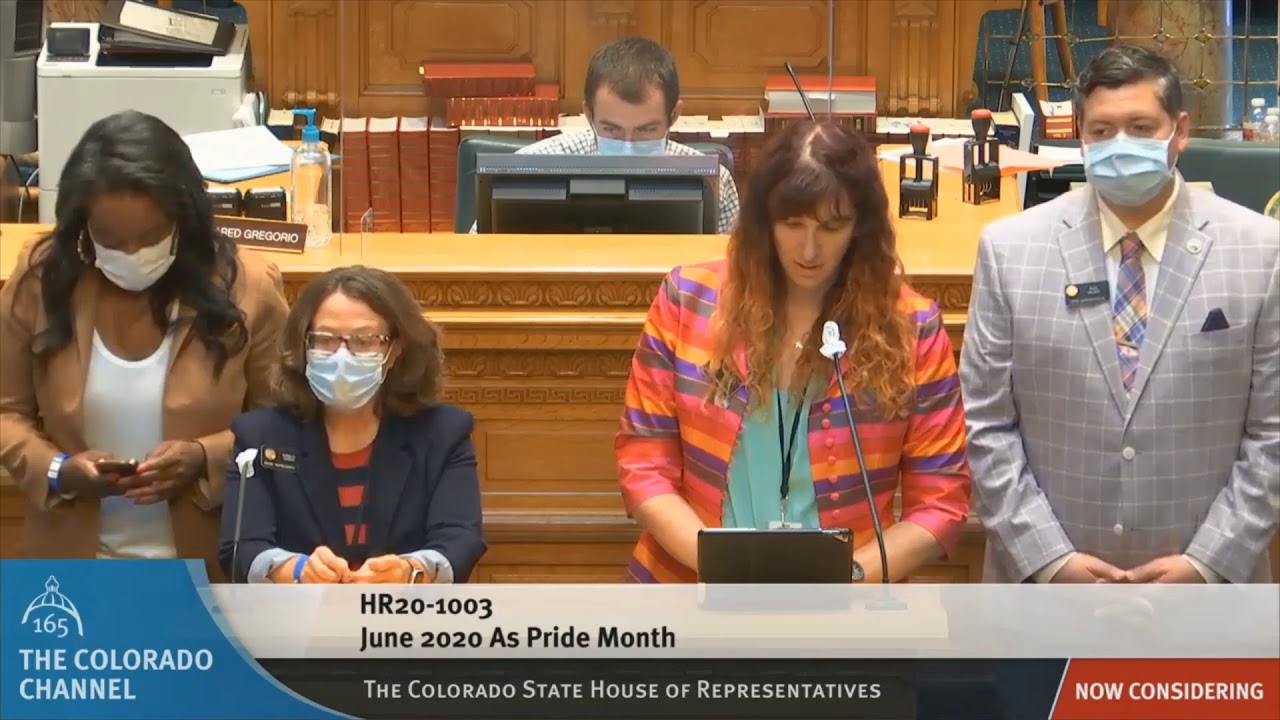 Rep  Titone Resolution Declaring June 2020 as Pride Month