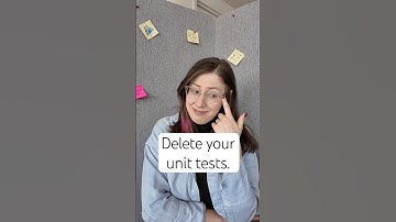 Delete all unit tests.
