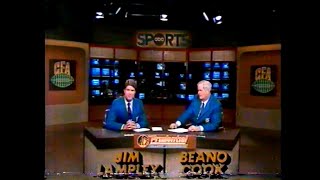 September 8, 1984 - Prudential College Football Scoreboard & Highlights (ABC)