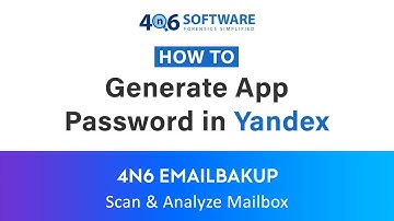 How to Create an App Password for Yandex Mail ?