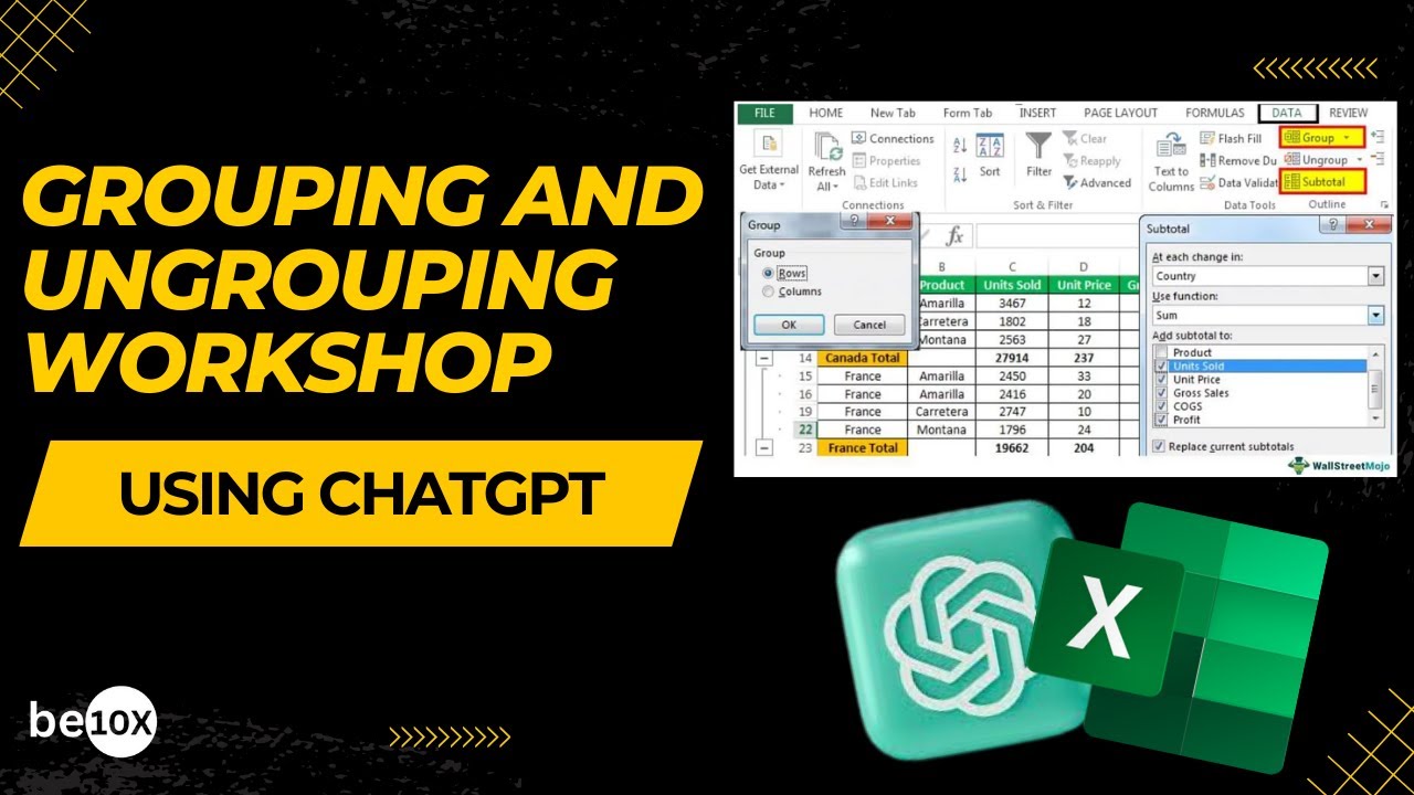 How To Group And Ungroup Worksheets In Excel ChatGPT Excel Guide How To Group And Ungroup Worksheets In Excel ChatGPT Excel Guide