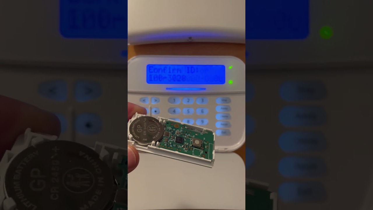 DSC NEO wireless contact auto enroll