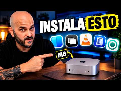 Acabas de comprar un Mac mini M6? Instala estos 7 programas GRATIS💸