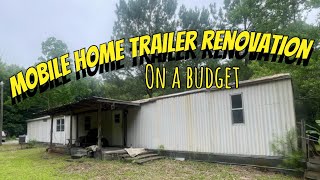 Mobile Home Renovation On A Budget Day 1