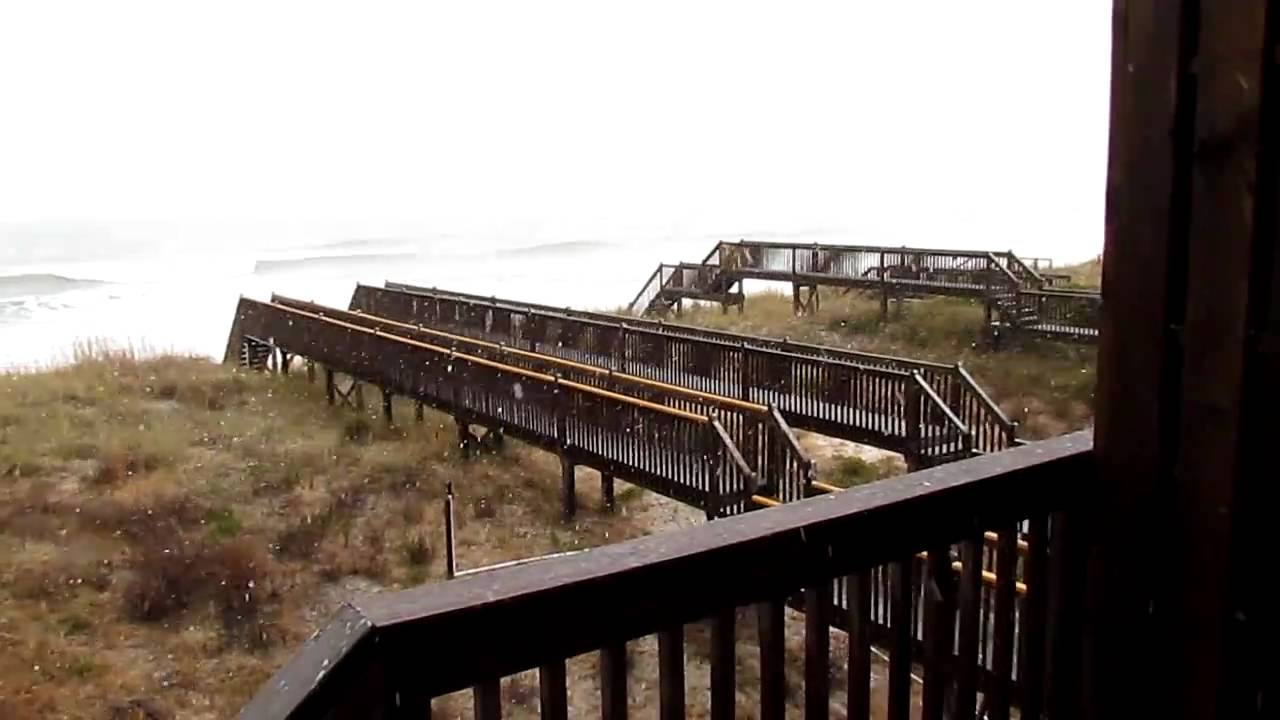 An Oceanfront Oasis Snow Flurries