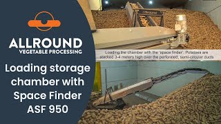 Loading Storage Chamber With Space Finder Asf 950 Allround Vegetable Processing