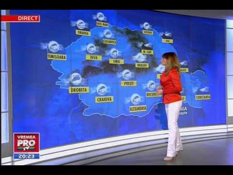 Weather with Magda Palimariu, January 29, 2012.