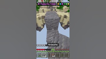 clean blocktrap | Minecraft #shorts