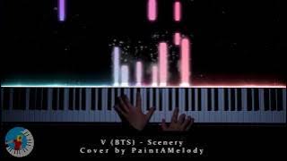 BTS V Taehyung -【Scenery Piano】Piano Sheet Music