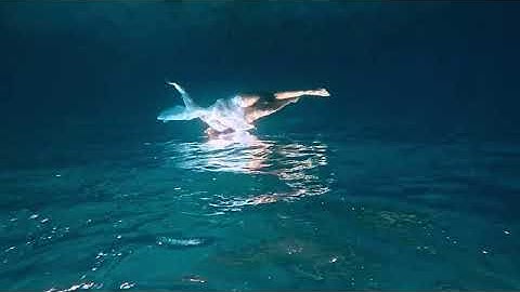 Thumbnail of ANGEL DANCING UNDERWATER - Mermaid  Performance - Amanati x Roniit Prayer #freediving #sea #dance