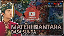 Materi Bahasa Sunda Youtube