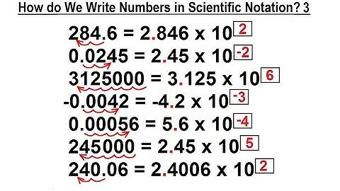Algebra - Ch. 4: Exponents & Scientific Notation (21 of 33) Write Numbers in Scientific Notation 3