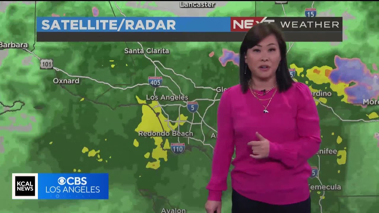 Latest storm brings heavy rain to Southern California - YouTube
