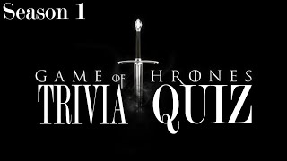 PUB QUIZ - Game of Thrones (Season 1)  -  20 Questions from the HBO Series  {ROAD TRIpVIA- ep:211] screenshot 2